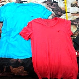 2 American Eagle  tees
